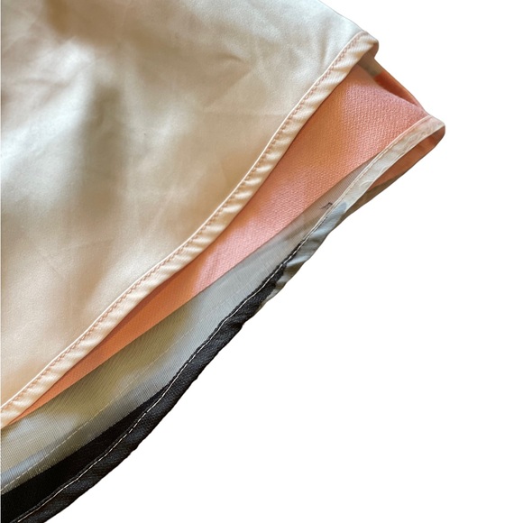 Pink Tartan Satin Stripe Full Skirt - Picture 9 of 10